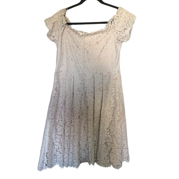 Eliza J Off The Shoulder Lace Midi Dress - Picture 5 of 8